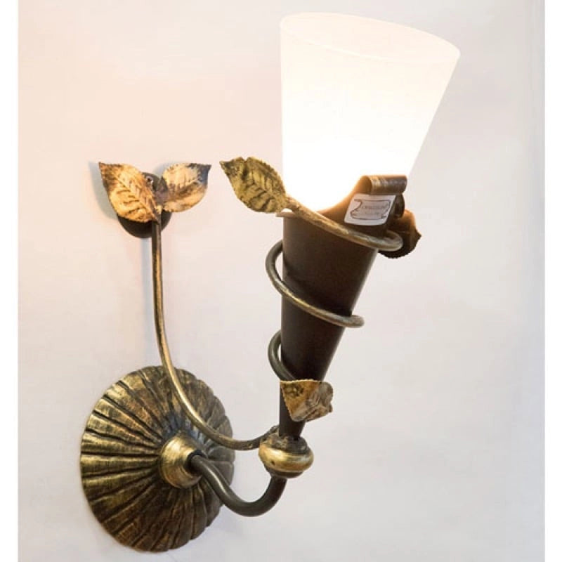 LAMPADA LANTERNA APPLIQUE PLAFONIERA WONDERFUL FERRO BATTUTO