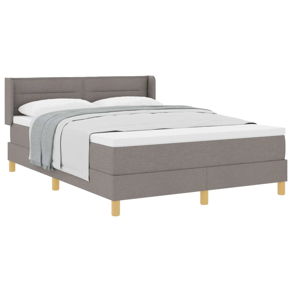 Letto a molle con materasso Talpa 200 x 140 cm Tessuto 3341234