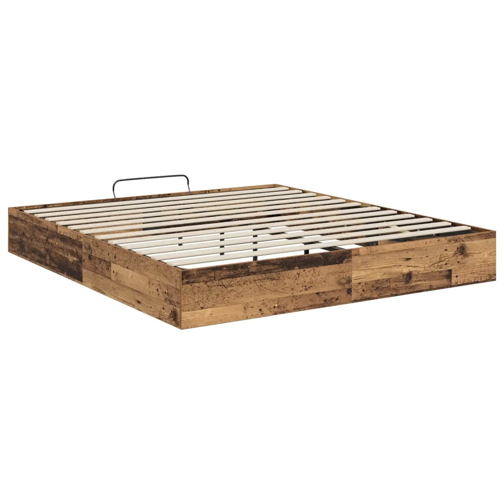 Letto ottomano Legno vecchio 193 x 120 x 25 cm Truciolare
