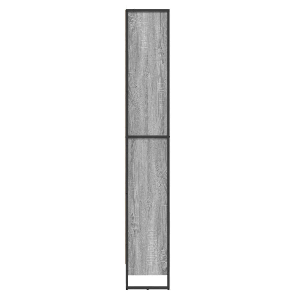 Armadio per Libri 2 pcs Grigio Sonoma 80 x 30 x 189,5 cm 3403013