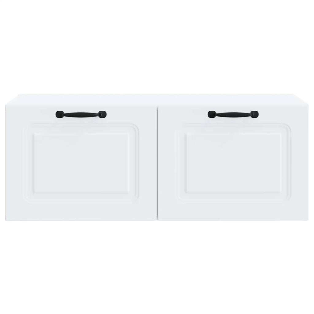 Mobile Porta TV da Muro Bianco 78,5 x 41 x 30 cm 899365