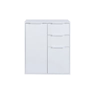 MOBILE 2A+2C CM 72X35X87H BIANCO/BIANCO LUC.- 1,0 pz