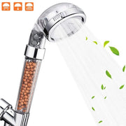 Douchekop ionico - antikalk douchekop - filtro douchi - economia d'acqua - 3 strati di filtrazione ionica - 3 impostazioni di getto regolabili - douchi manuale - douchekop per bagno - douchi a mano - aumento della pressione dell'acqua - filtro dell'acqua