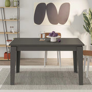 Tavolo allungabile Tolmen 140x80 cm colore antracite
