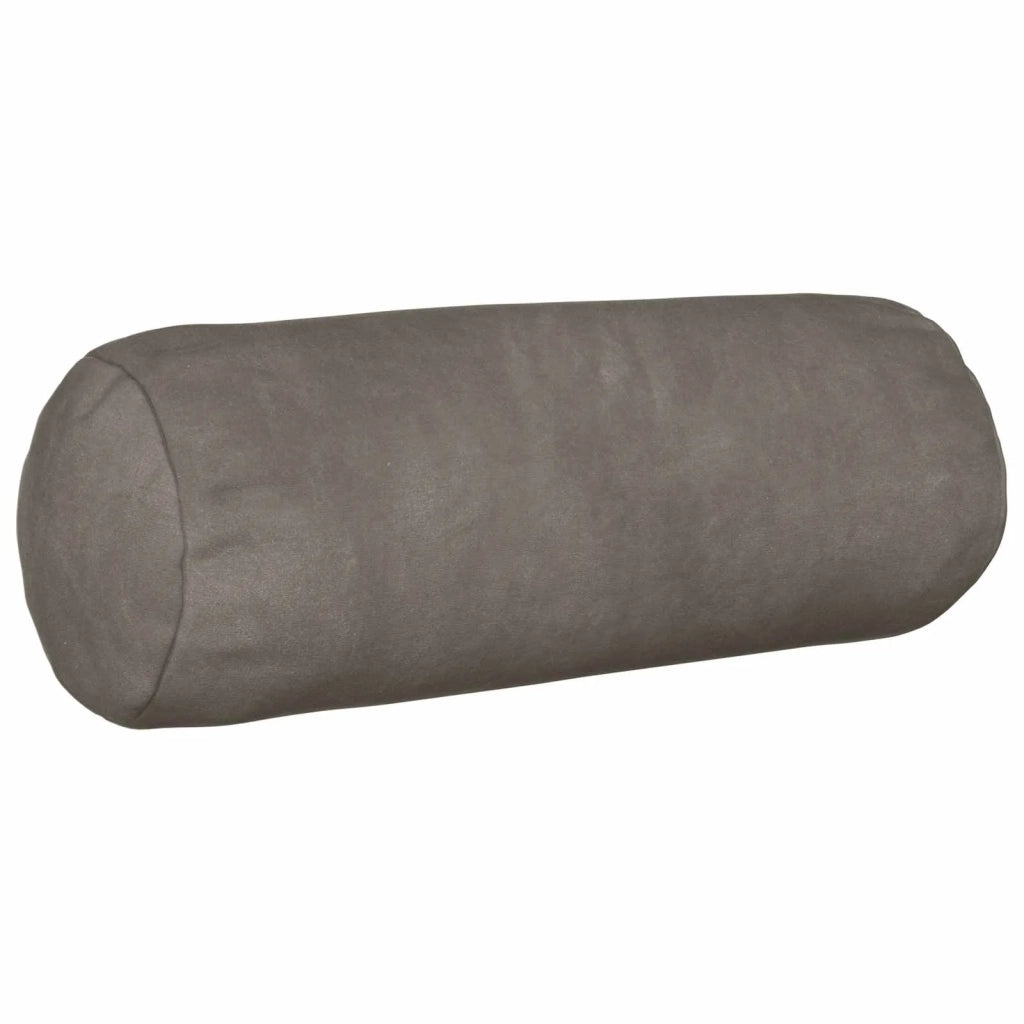 Federa 2 pcs HEERLEN Grigio Chiaro Ø 15 x 40 cm Velluto 923183