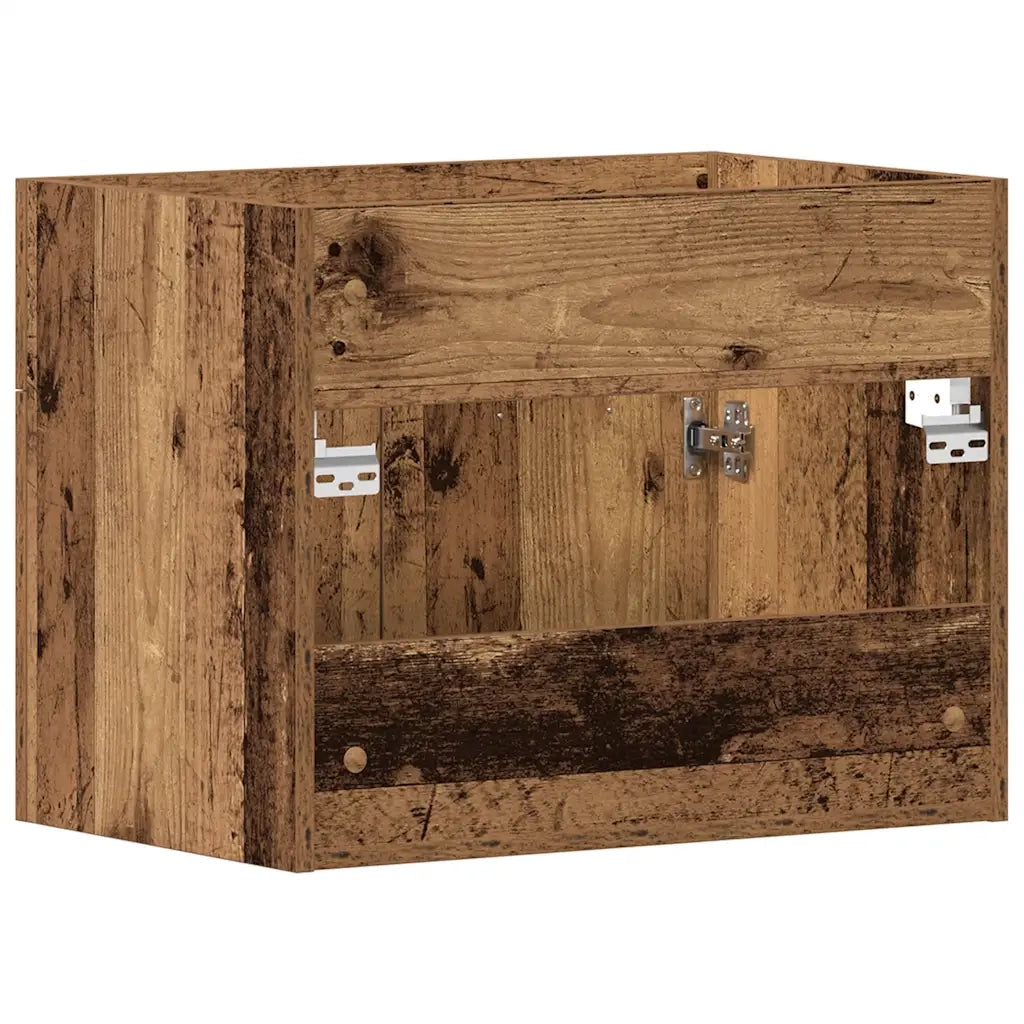 Mobile Lavabo Bagno Legno Antico 60x38,5x46 cm in Truciolato 862023