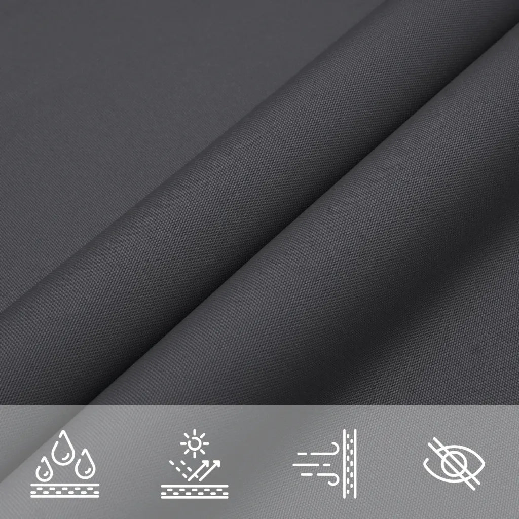 Vela Ombreggiante-Parasole a vela Oxford Triangolare 3x3x3 m Antracite