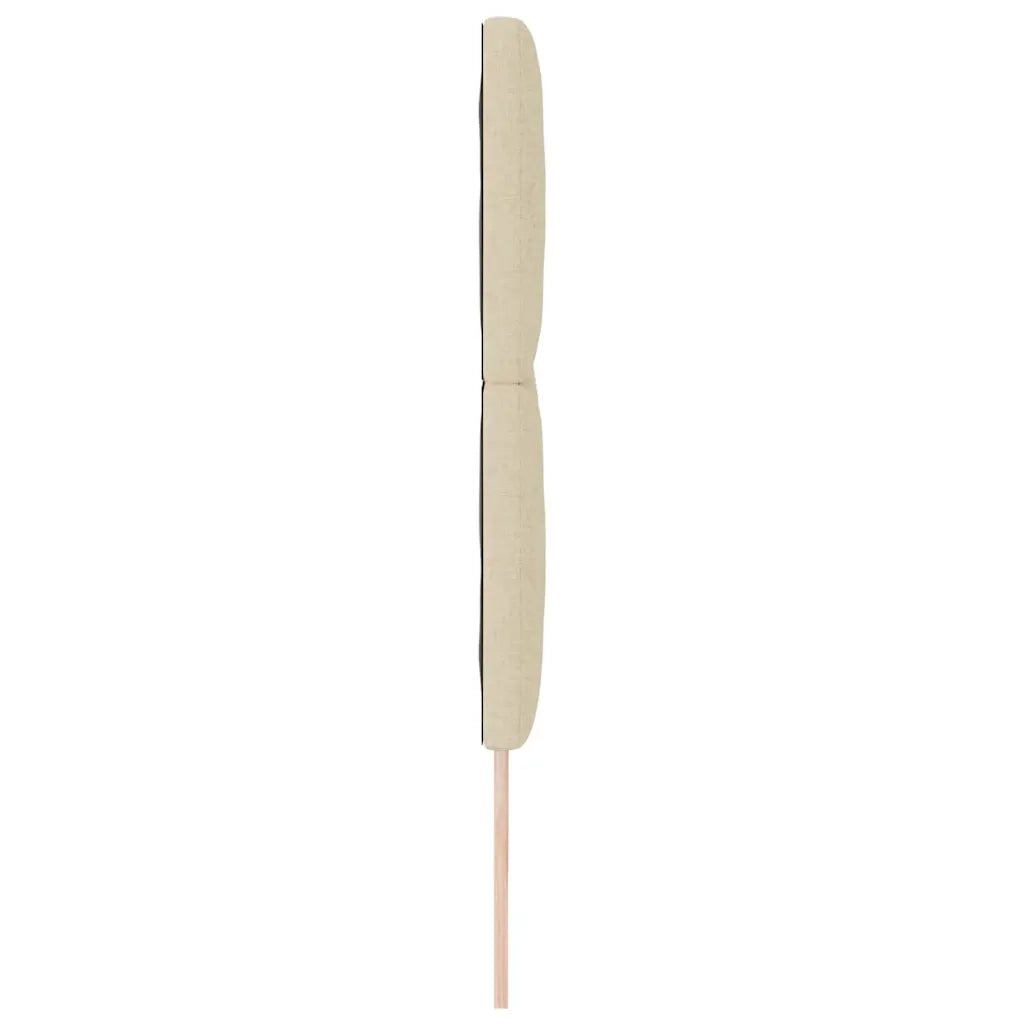 Testiera Crema 200 cm Tessuto 3337956