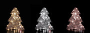 Decorazione Natalizia Albero di Natale Luminoso 30 Led 27 x 5 x 30 cm 3 Colori