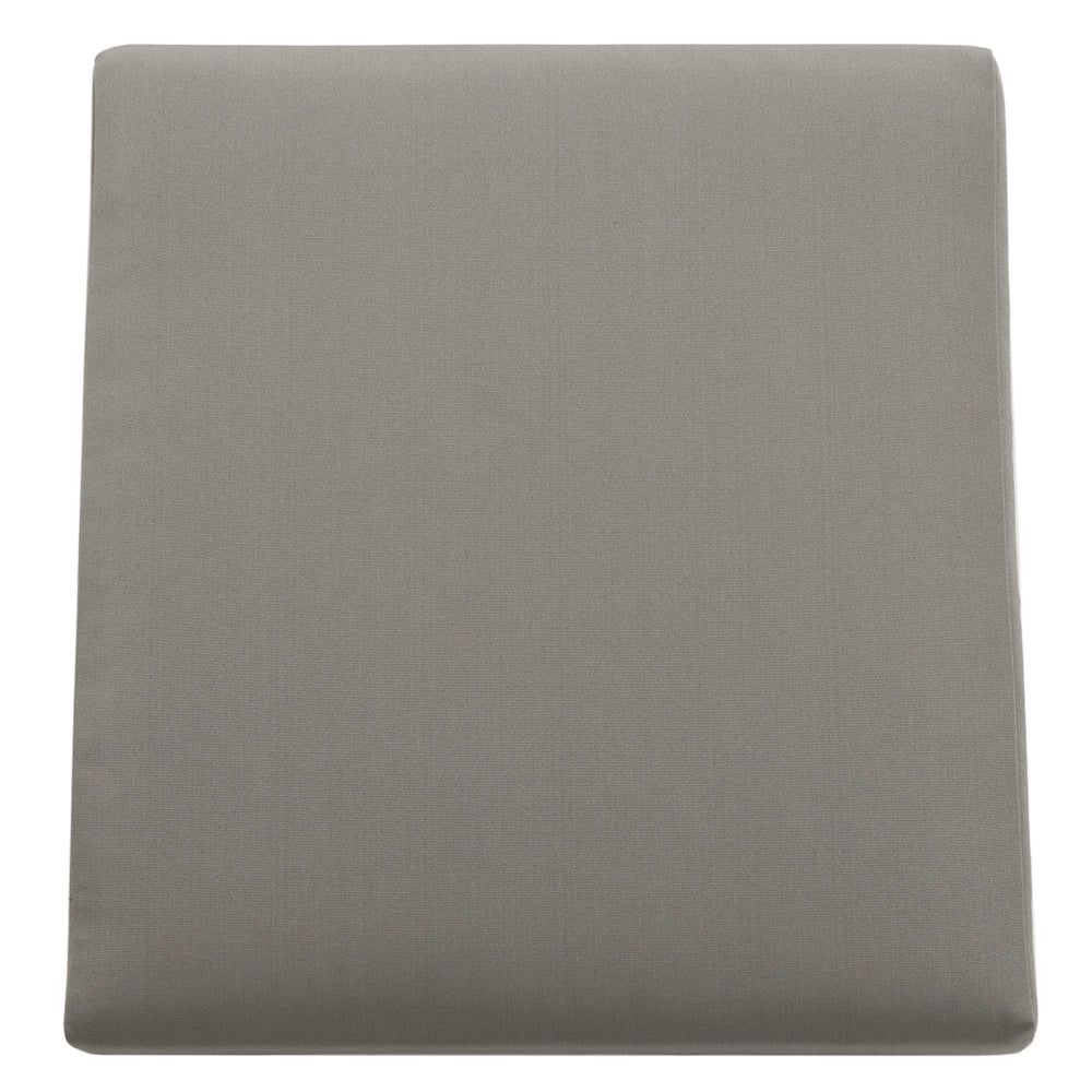 Divano da giardino con struttura in alluminio anodizzato grigio scuro a 2 posti con cuscini