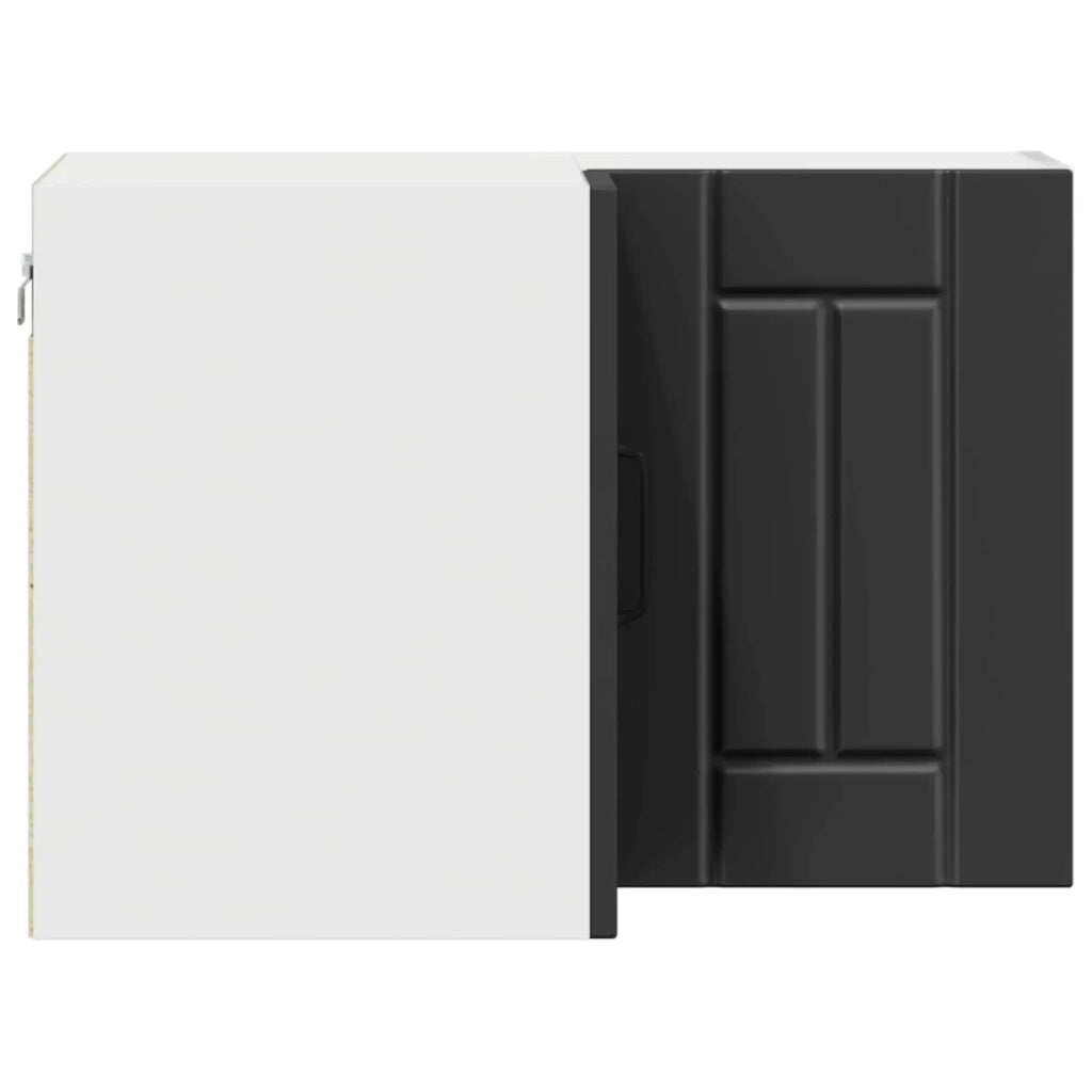 Mobile angolare per parete LUCCA Nero 57 x 57 x 40 cm