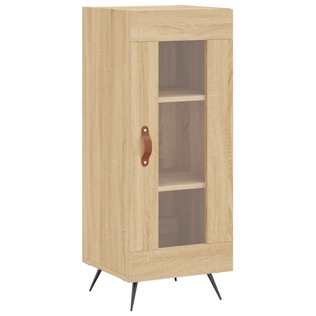 Credenza Rovere Sonoma 34,5x34x90 cm in Legno Multistratocod mxl 80400