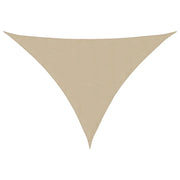 Parasole a vela | Telo Ombra | Vela da ombra Oxford Triangolare 3x4x4 m Beige