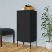 Armadietto Nero 42,5x35x101,5 cm in Acciaio 336196