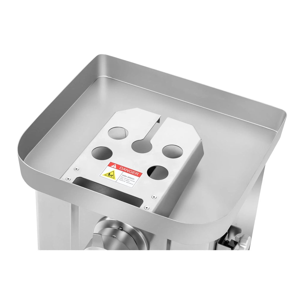 Tritacarne inox 800 kg/h funzione reverse potenza 1.500 watt 14_0001952