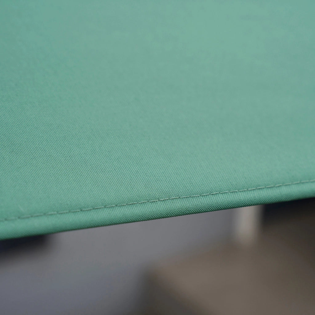 Ombrellone Rettangolare 2x3 m Pieghevole e Regolabile in Alluminio e Poliestere Verde e Nero