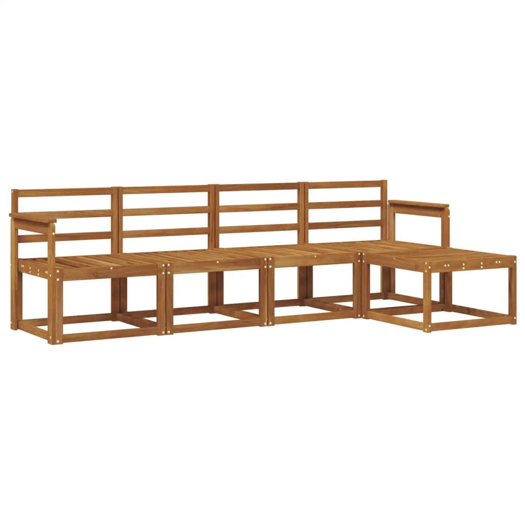 Set di divani da esterno 5 pcs Naturale 3366242