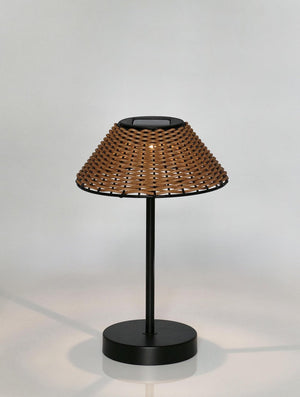 Lampada  da Tavolo con Ricarica Solare Ø20x31 cm in Acciaio Kalyan