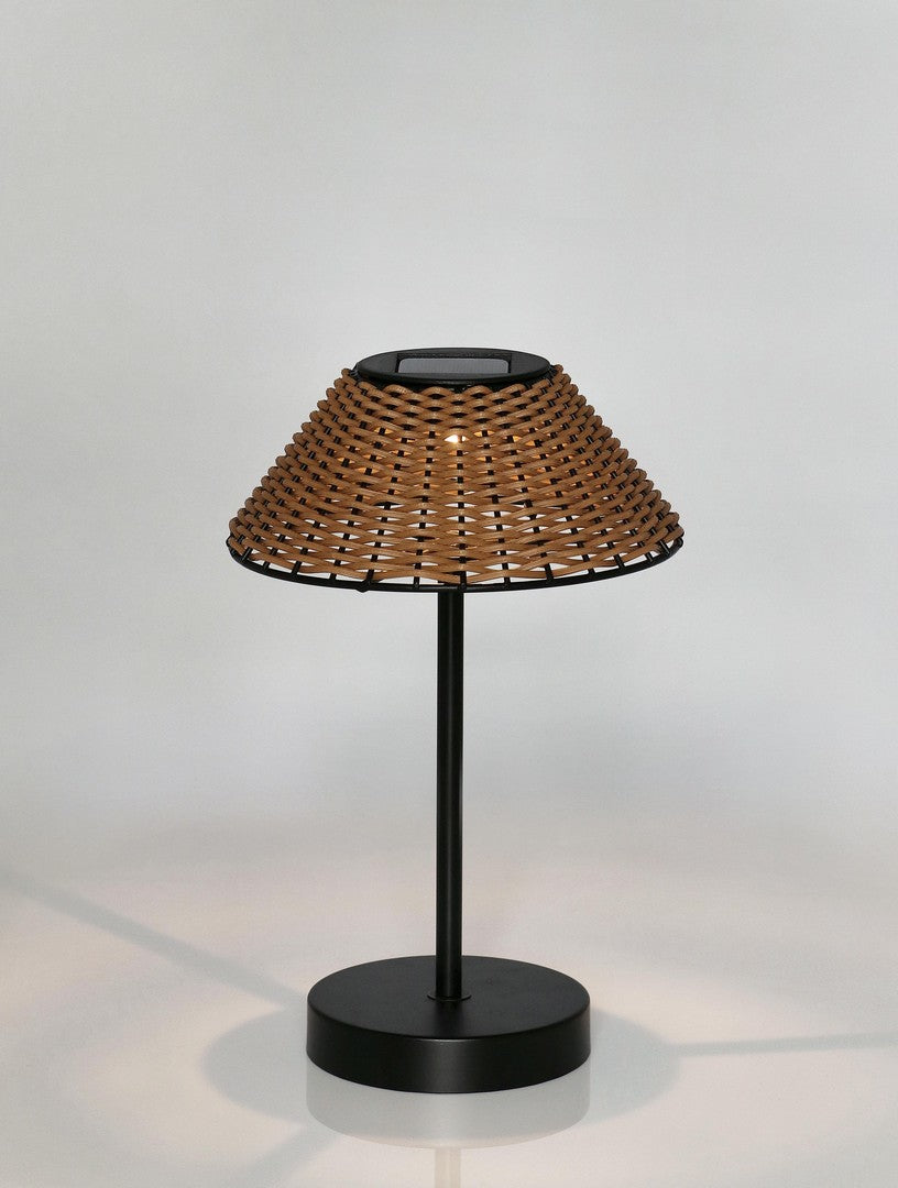 Lampada  da Tavolo con Ricarica Solare Ø20x31 cm in Acciaio Kalyan