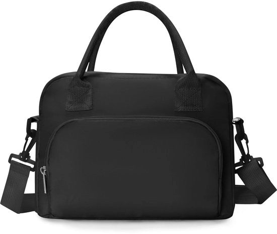 Borsa da picnic per uomo e donna, 12L grande borsa isolata con cinturino regolabile, sacchetto da picnic pieghevole per uomo e donna, borsa isolata per pic-nic al lavoro in viaggio