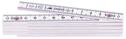 Metrica METRO IN FIBRA DI VETRO BIANCO lunghezza mt.1 10.00 pz