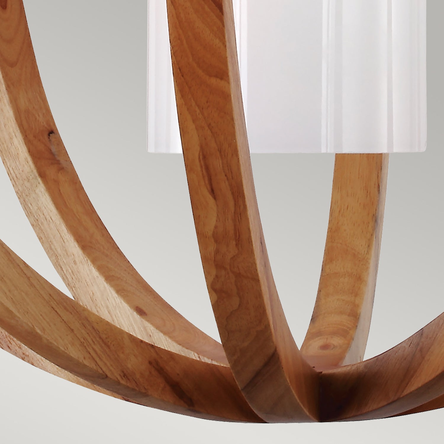 Sospensione Industrial Nordica Allier Legno Acciaio 1 Luce E27 D66Cm