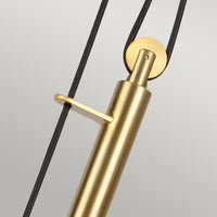 Sospensione Contemporanea Candor Acciaio Bianco Opaco 1 Luce E27