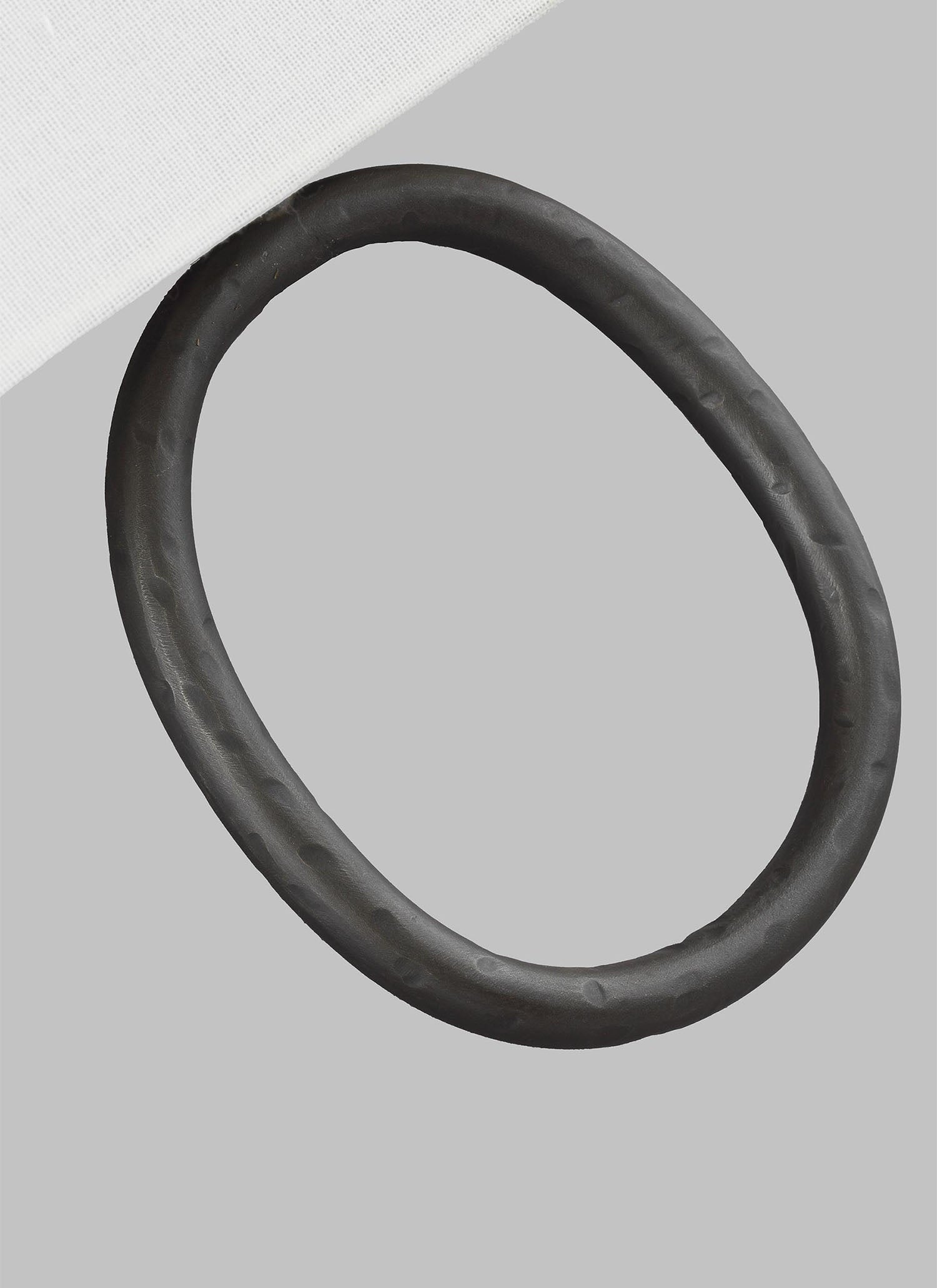 Applique Contemporanea Indo Acciaio Ferro Antico 1 Luce E27