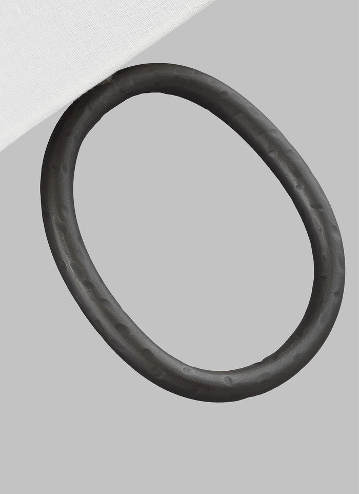 Applique Contemporanea Indo Acciaio Ferro Antico 1 Luce E27