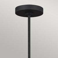 Lampadario Contemporaneo Joan Acciaio Nero Mezzanotte Ottone Brunito 5 Luci E27