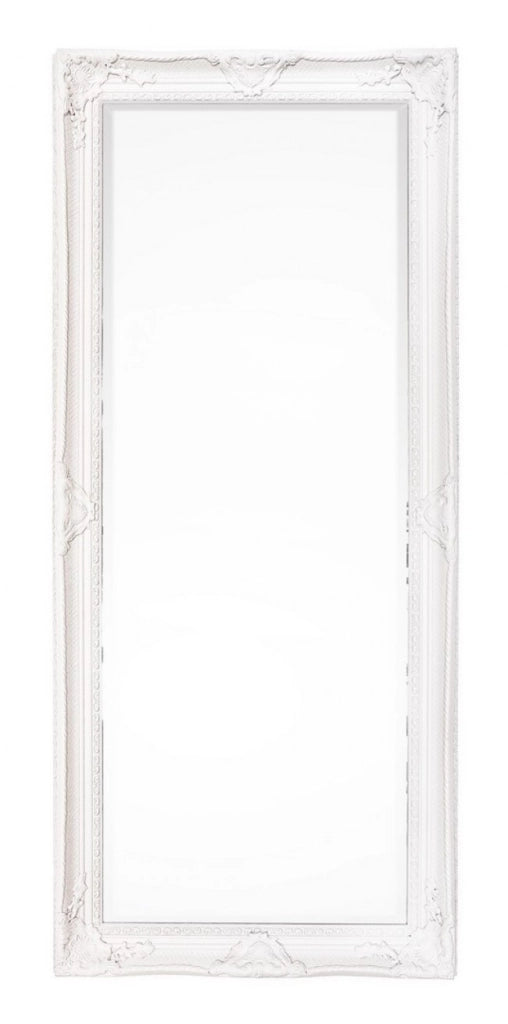 Specchio Legno Crema Stile Classico da Interno 80x180 - HALL