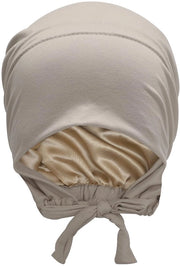 Cappuccio Antiscivolo con Cinturino Satinato - Chiusura a Maglia - Unico Modello - Circonferenza 58cm - Protegge i Capelli dalla Umidità - Cappuccio Protettivo