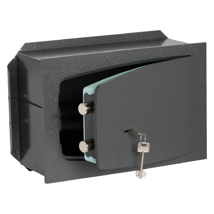 cassaforte con chiave '8a010' cm 36 x 24 x 19,5 - 2 catenacci cod:ferx.3160514nlm