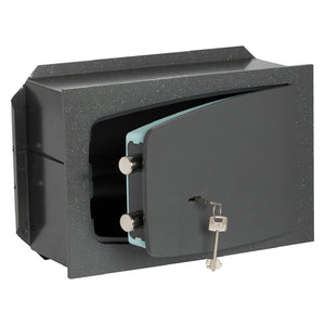 cassaforte con chiave '8a010' cm 42 x 30 x 19,5 - 2 catenacci cod:ferx.3160516nlm