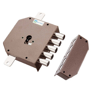 serratura da applicare triplice per cilindro europ dx e 63 - mm 132 x 146 codice 3014530 cod:ferx.3014530nlm