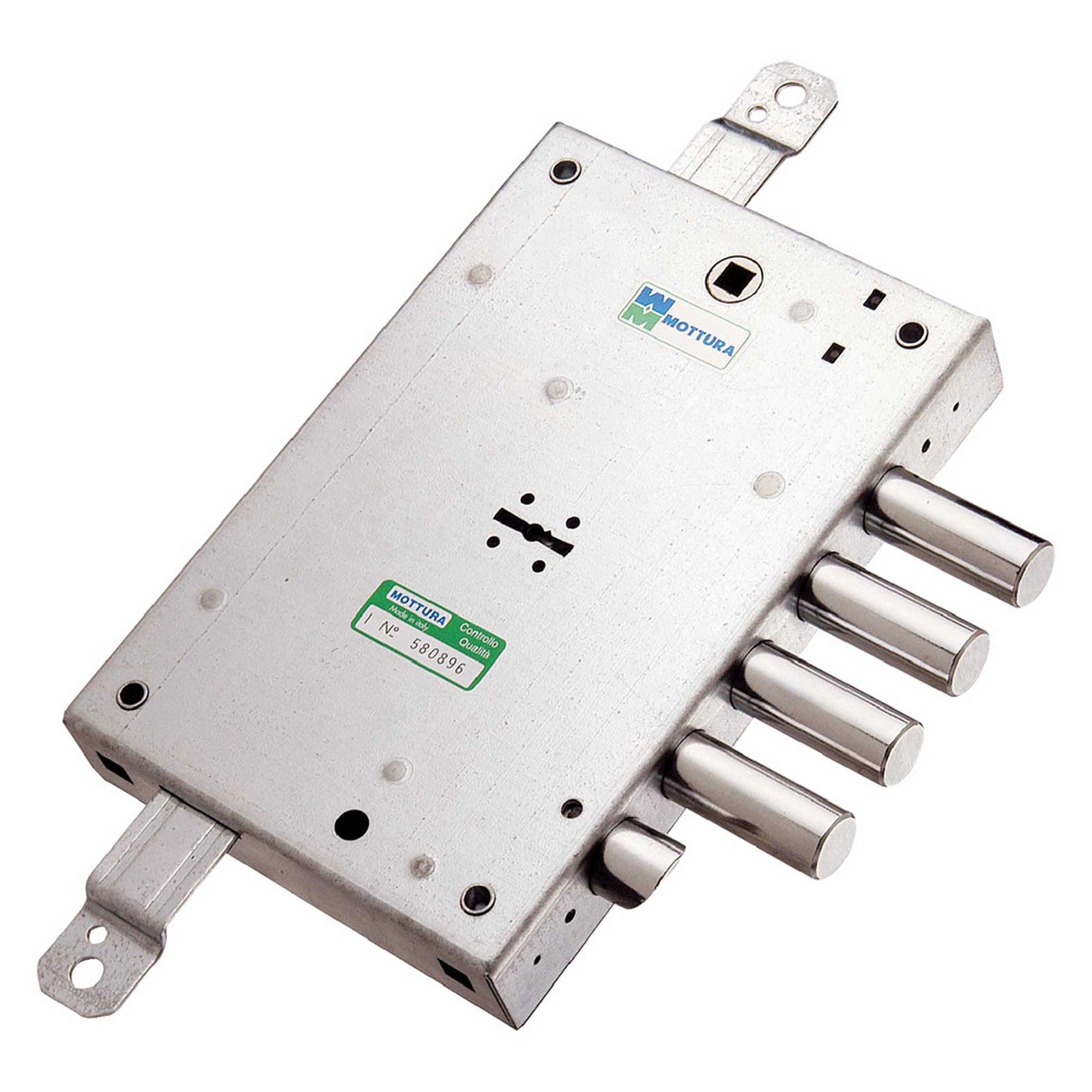 serratura da applicare triplice per porte blindate dx e 63 - mm 206 x 136 codice 3014580 cod:ferx.3014580nlm