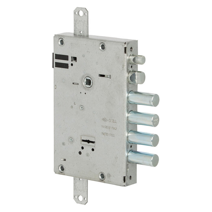serratura elettrica da applicare triplice per port e 64 -4 mandate /4 caten. chiave lunga cod:ferx.3161580nlm