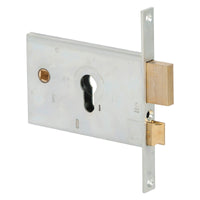 serratura da infilare per alluminio art. 44120 e58 fr.20 mm - catenaccio + scrocco cod:ferx.3161520nlm