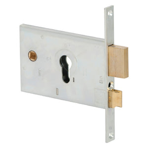 serratura da infilare per alluminio art. 44120 e58 fr.20 mm - catenaccio + scrocco cod:ferx.3161520nlm