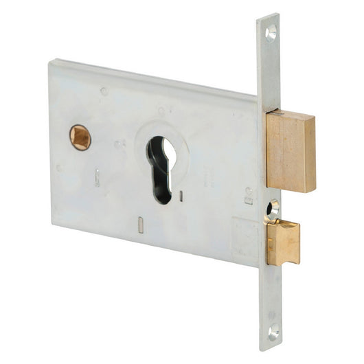 serratura da infilare per alluminio art. 44120 e58 fr.20 mm - catenaccio + scrocco cod:ferx.3161520nlm