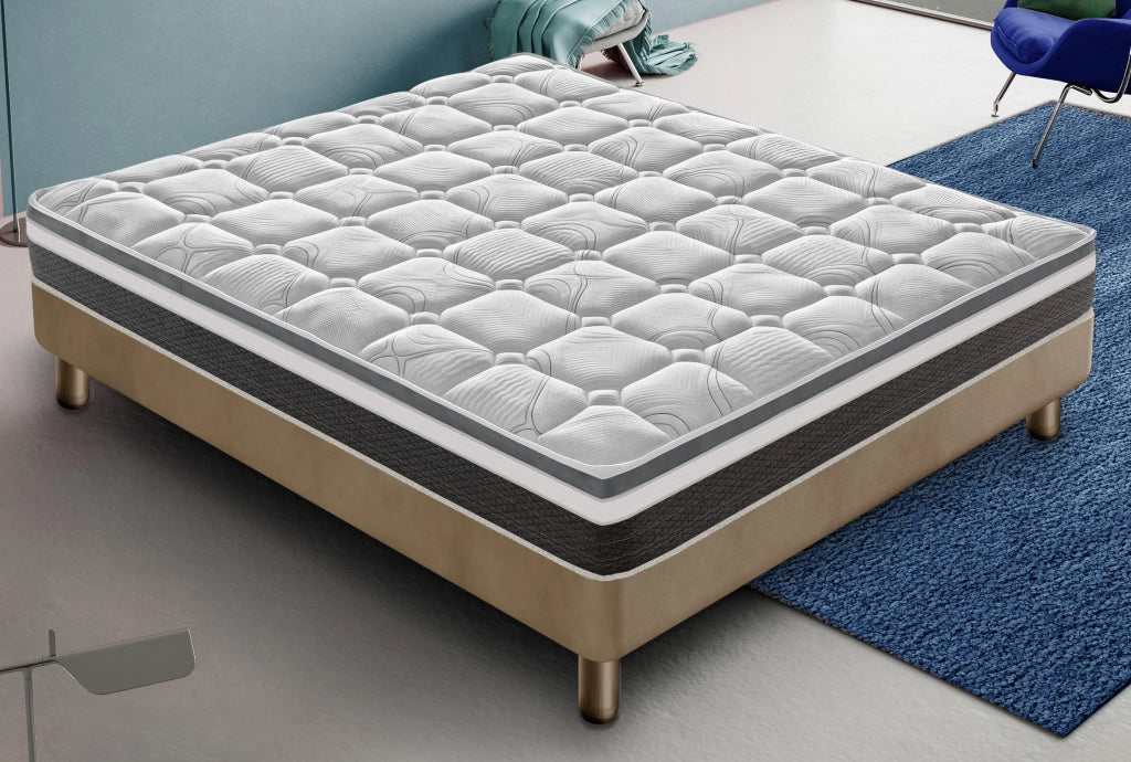Materasso Singolo 90x200 in Memory Foam - Altezza 20 cm - Ortopedico – Modello Anna