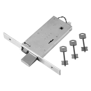 serratura elettrica doppia mappa e 90 - fr.25 mm. 3 punti chiusura cod:ferx.3022331nlm