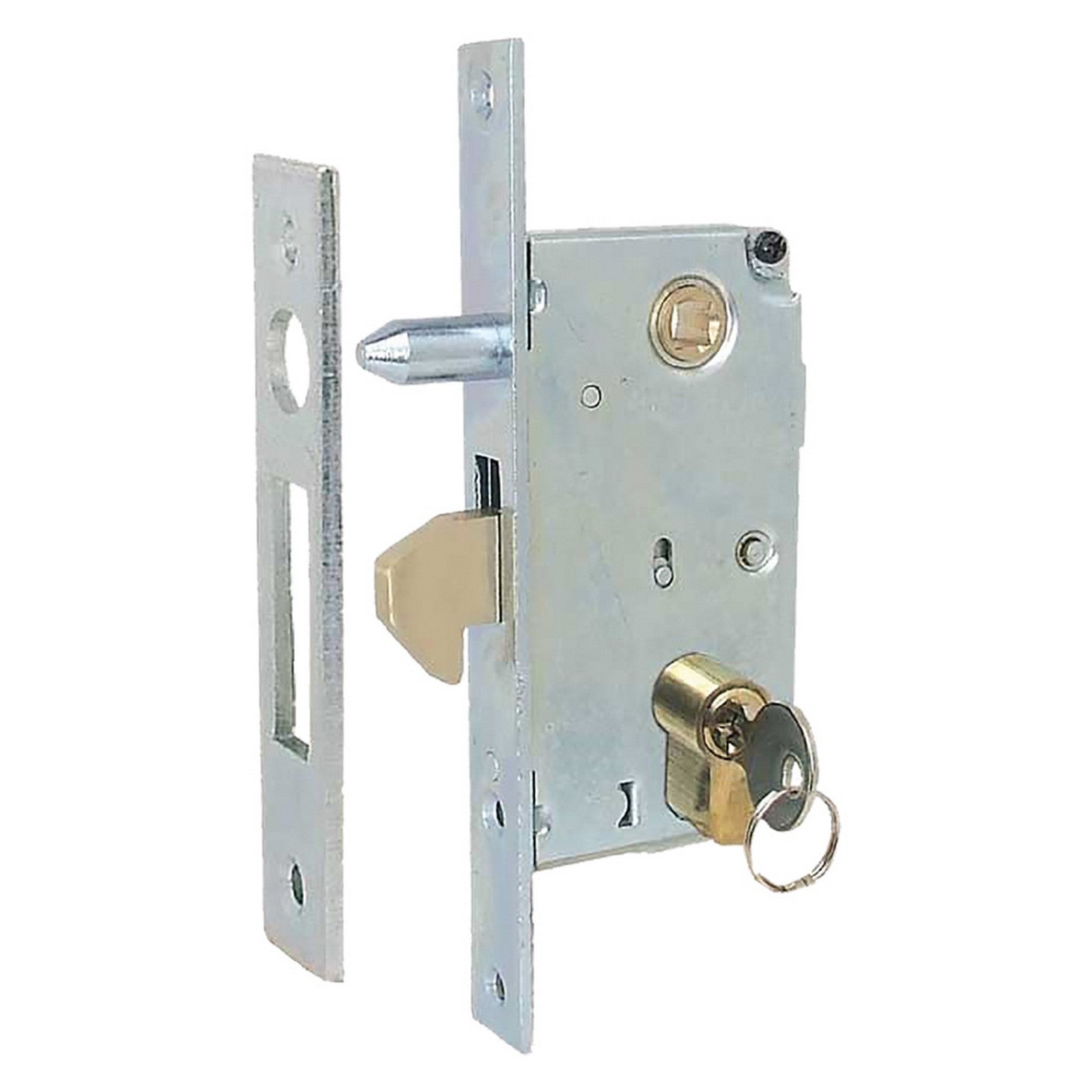 serratura da infilare a gancio con perno e 30 cod:ferx.302100nlm