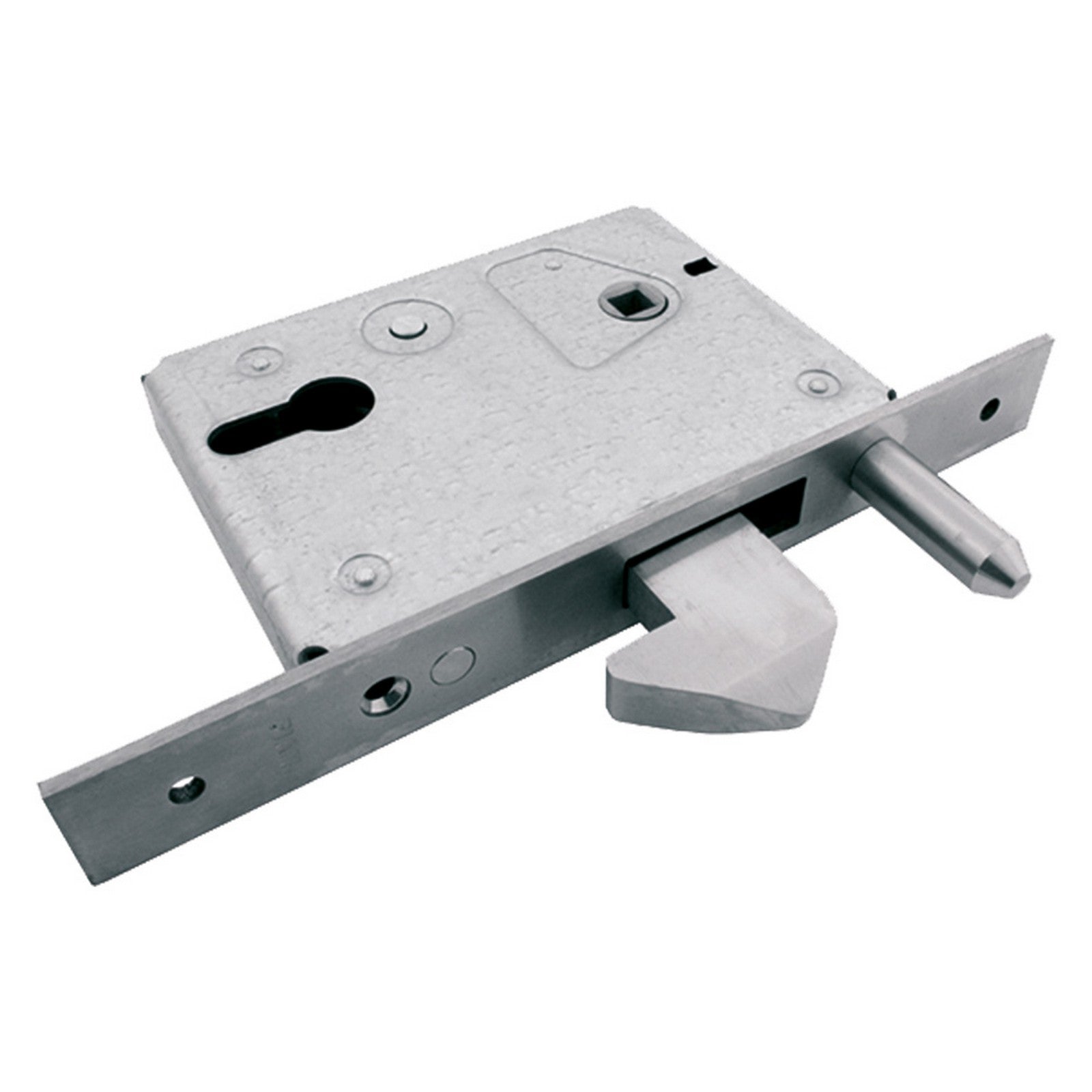 serratura da infilare a gancio sporgente e perno e 60 cod:ferx.302108nlm