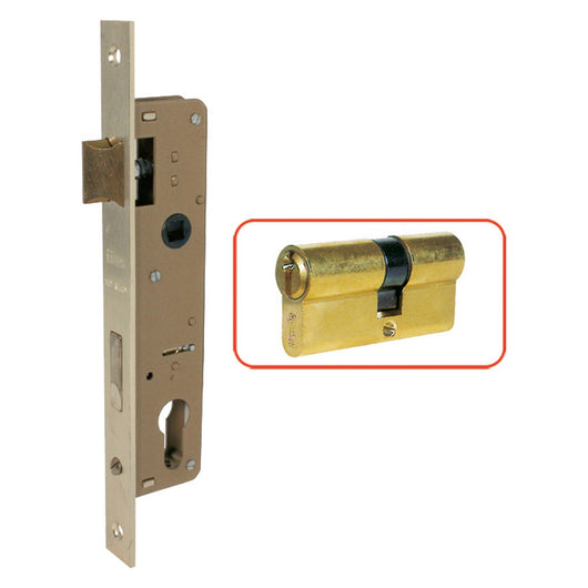 serratura da infilare per porta in legno art. 200 e 35 cod:ferx.300910nlm