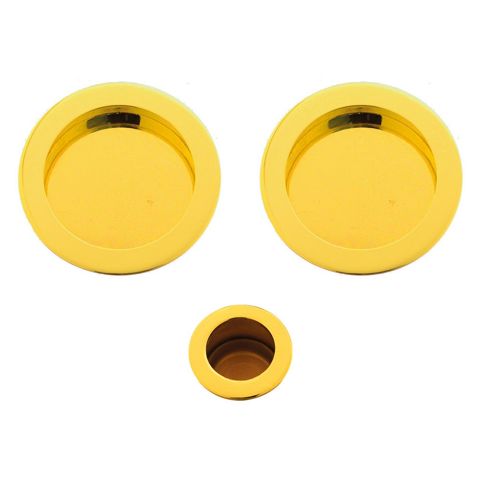 kit maniglie per porte scorrevoli finitura oro lucido cod:ferx.3005580nlm