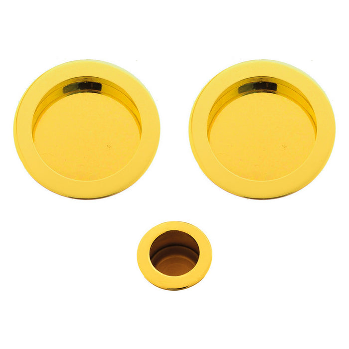 kit maniglie per porte scorrevoli finitura cromo satinato cod:ferx.3005584nlm