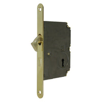 serratura a gancio mm 50 - ottonata cod:ferx.300556nlm