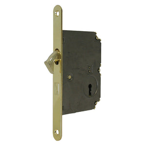 serratura a gancio mm 50 - ottonata cod:ferx.300556nlm