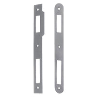 contropiastra per serratura 'patent' b.q. ottonato - interasse 90 mm cod:ferx.3019820nlm